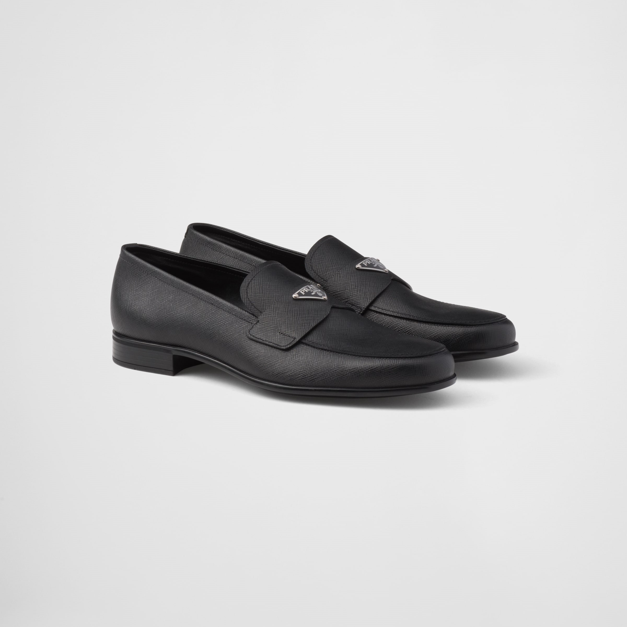 SAFFIANO LEATHER LOAFERS