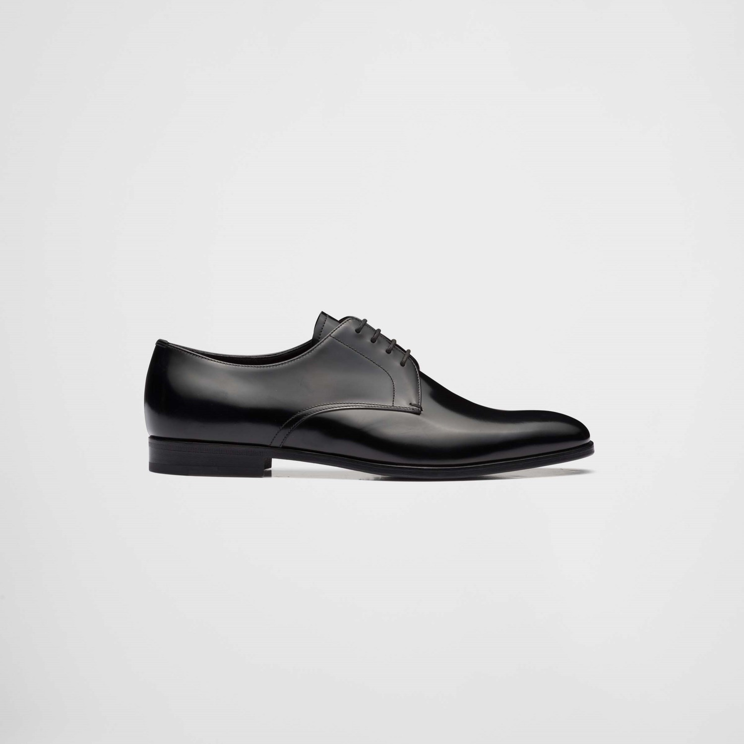 BRUSHED LEATHER DERBY SHOES