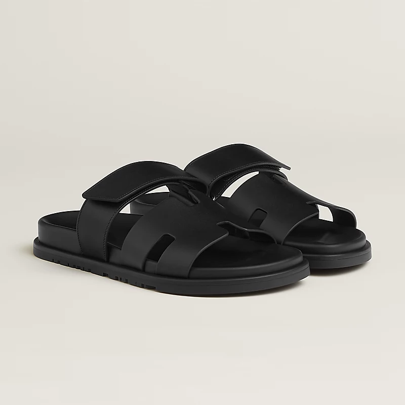 CHYPRE SANDAL, NOIR