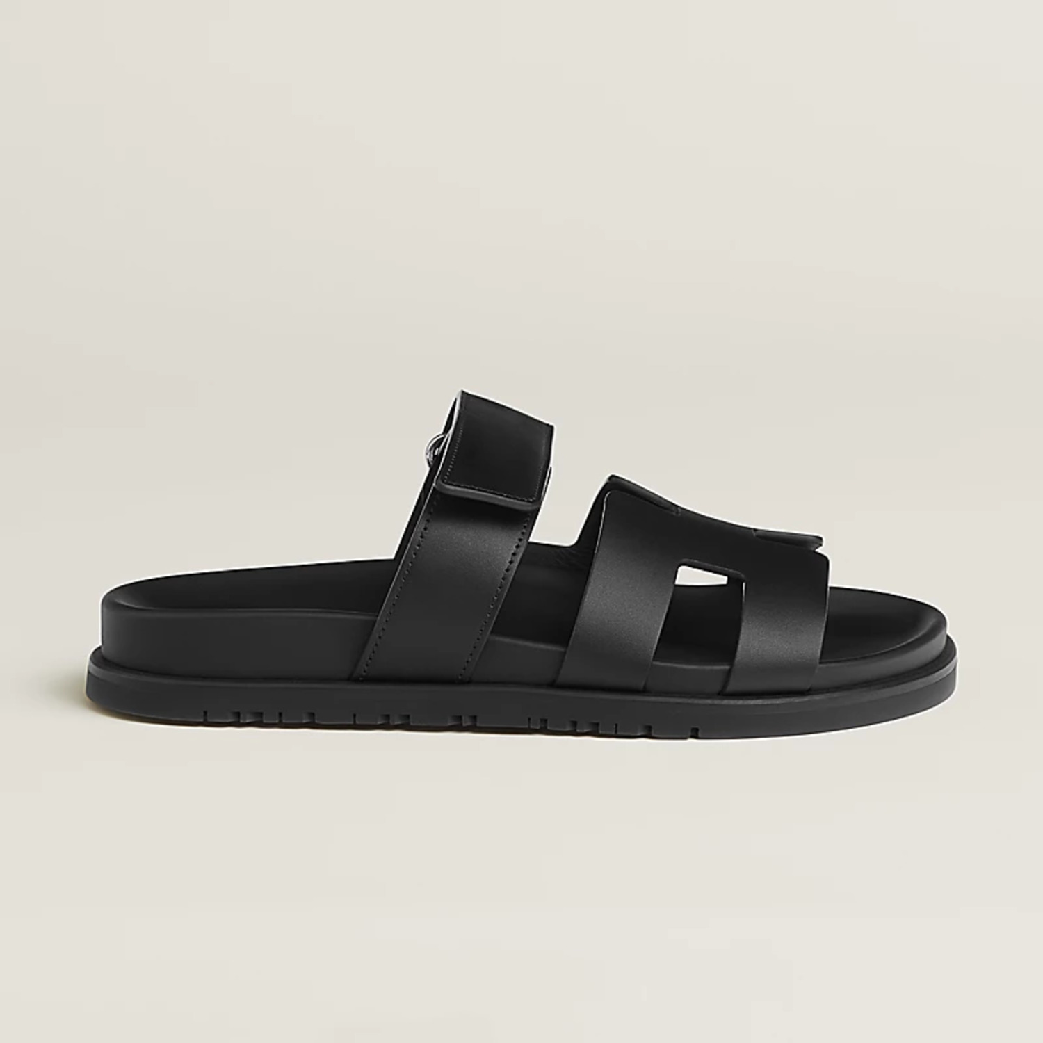 CHYPRE SANDAL, NOIR