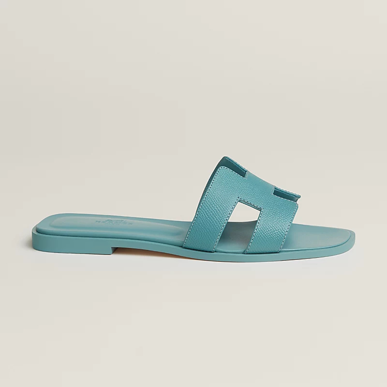 ORAN SANDAL, BLEU MINÉRAL