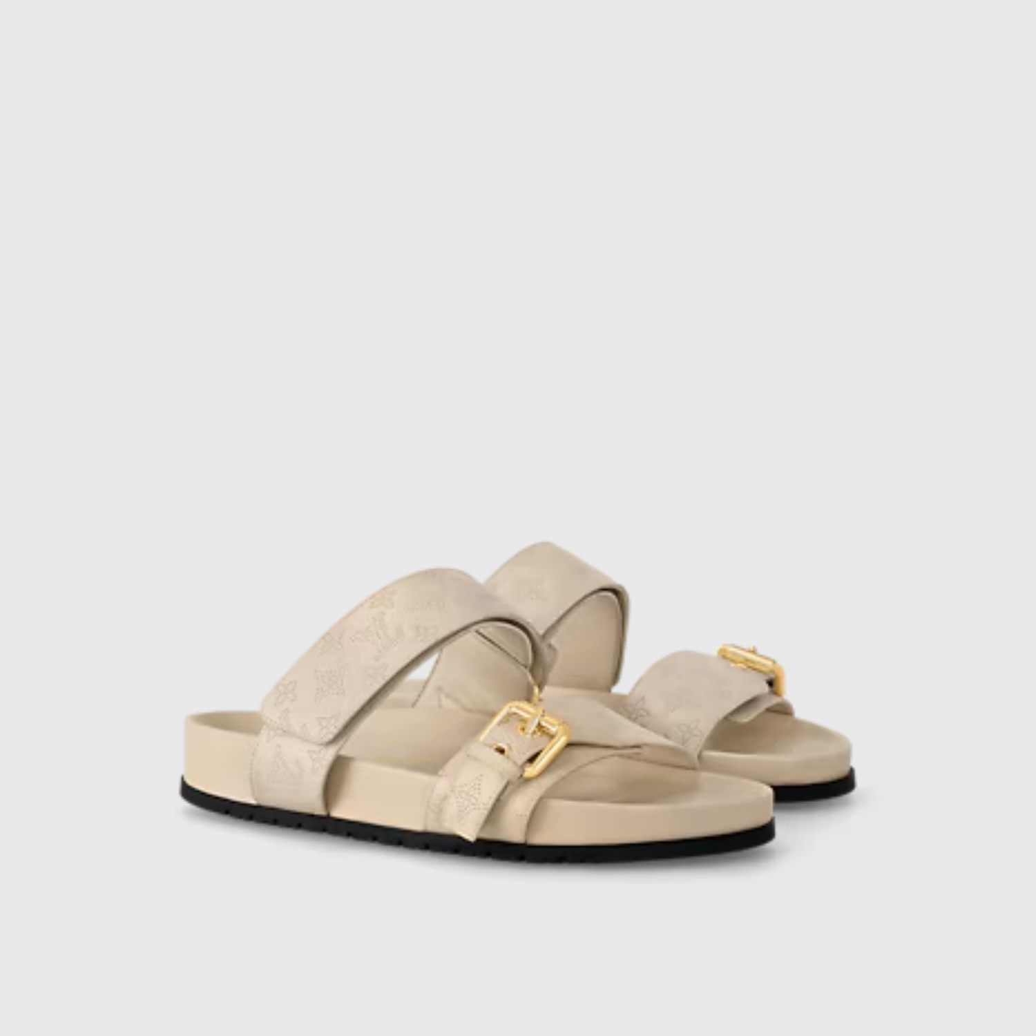 BOM DIA FLAT COMFORT MULE, BEIGE CLOIR