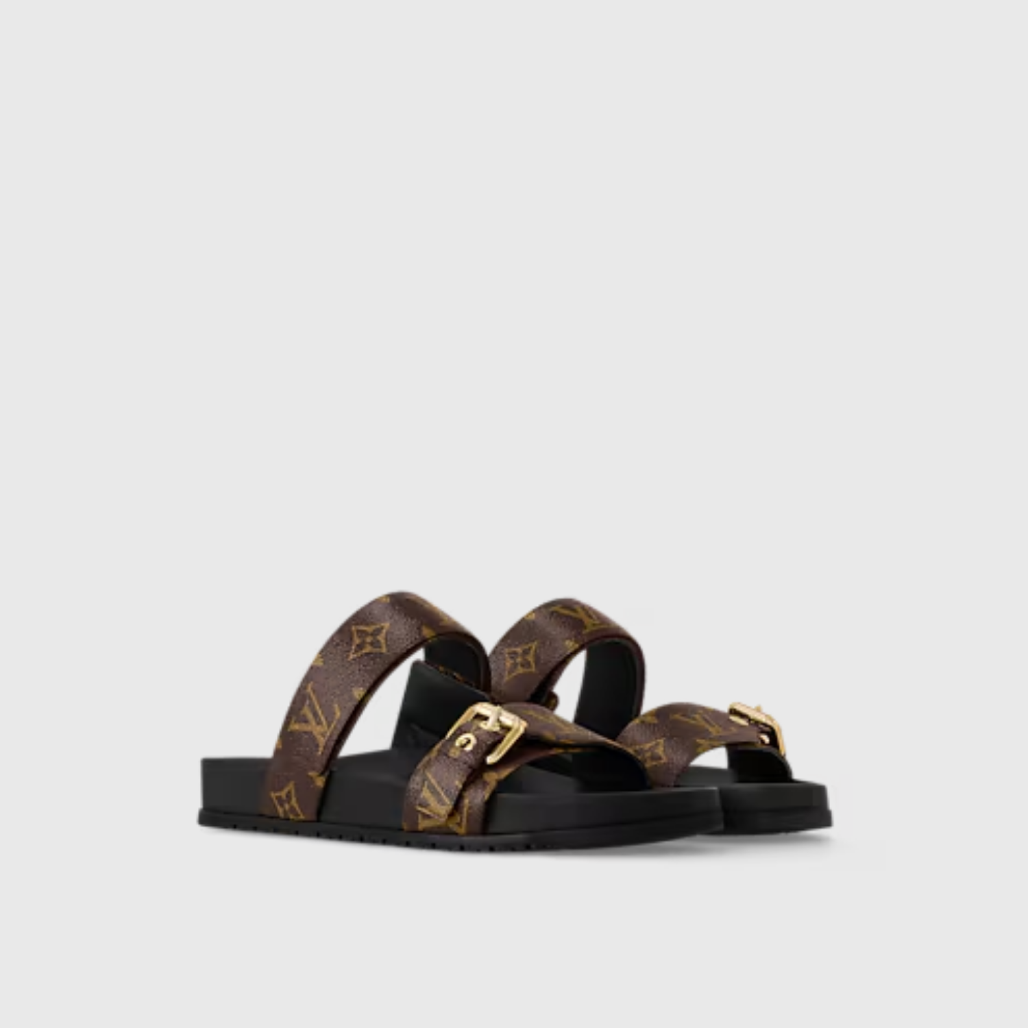 BOM DIA FLAT COMFORT MULE, CACAO BROWN