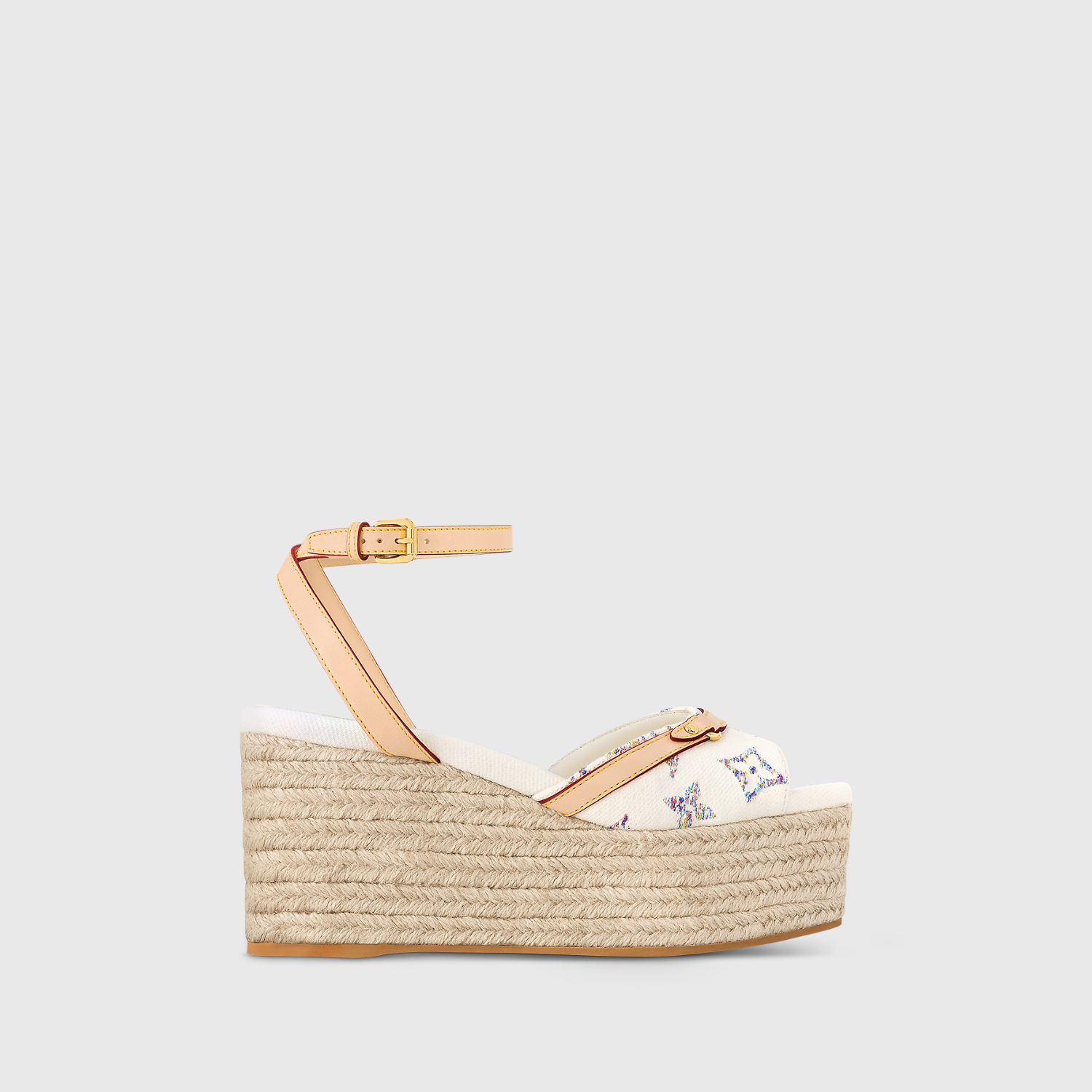 HELIOS WEDGE SANDAL, MULTICOLOR