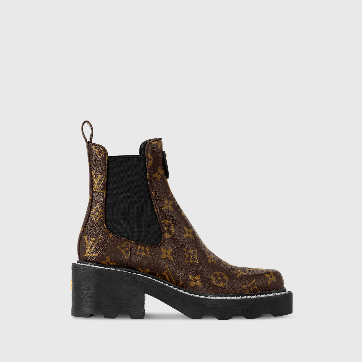 LV BEAUBOURG ANKLE BOOT, MONOGRAM