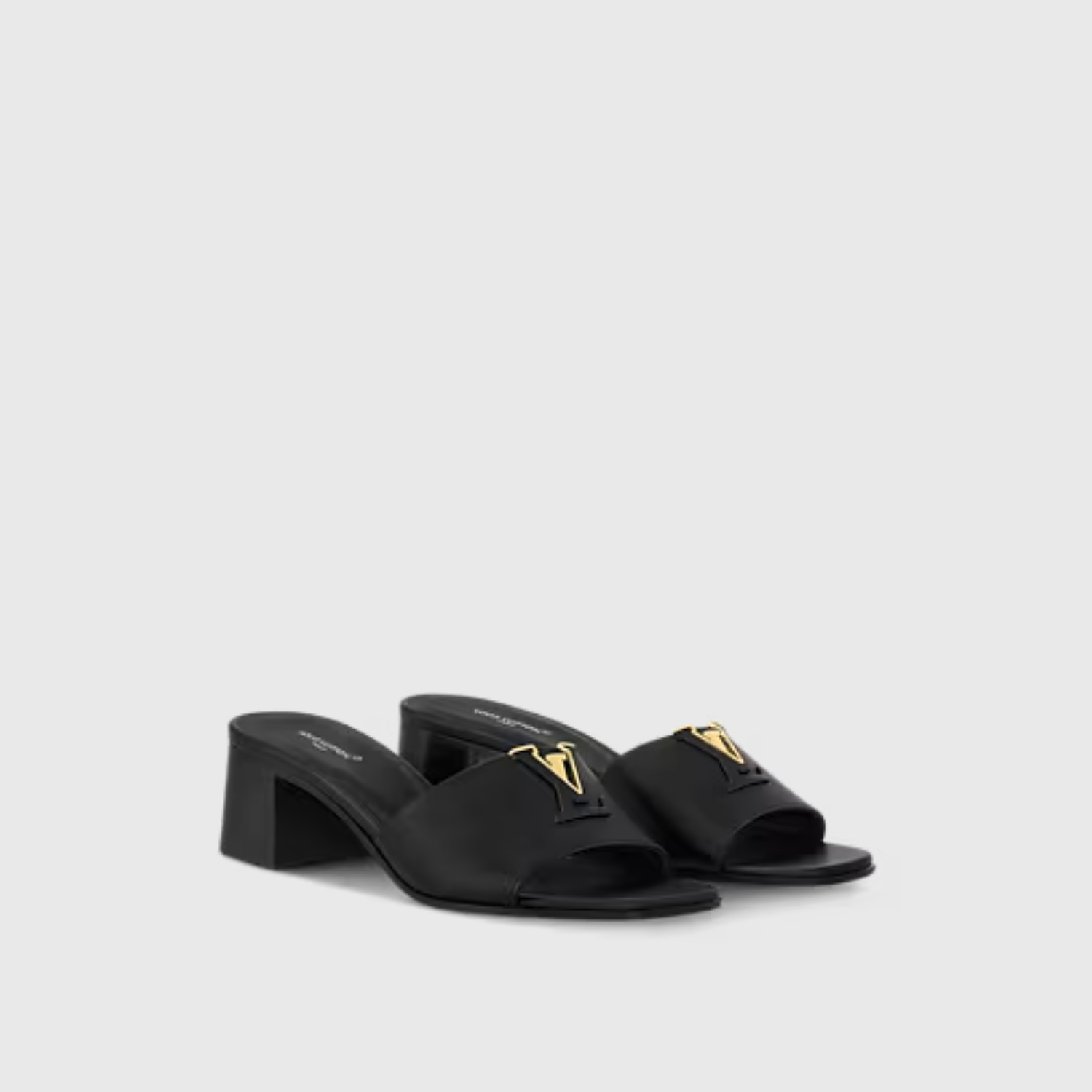 LV CAPRI MULE, BLACK