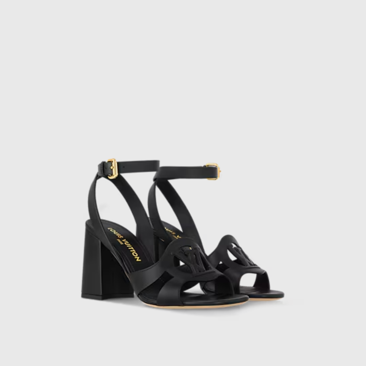 LV ISOLA SANDAL, BLACK