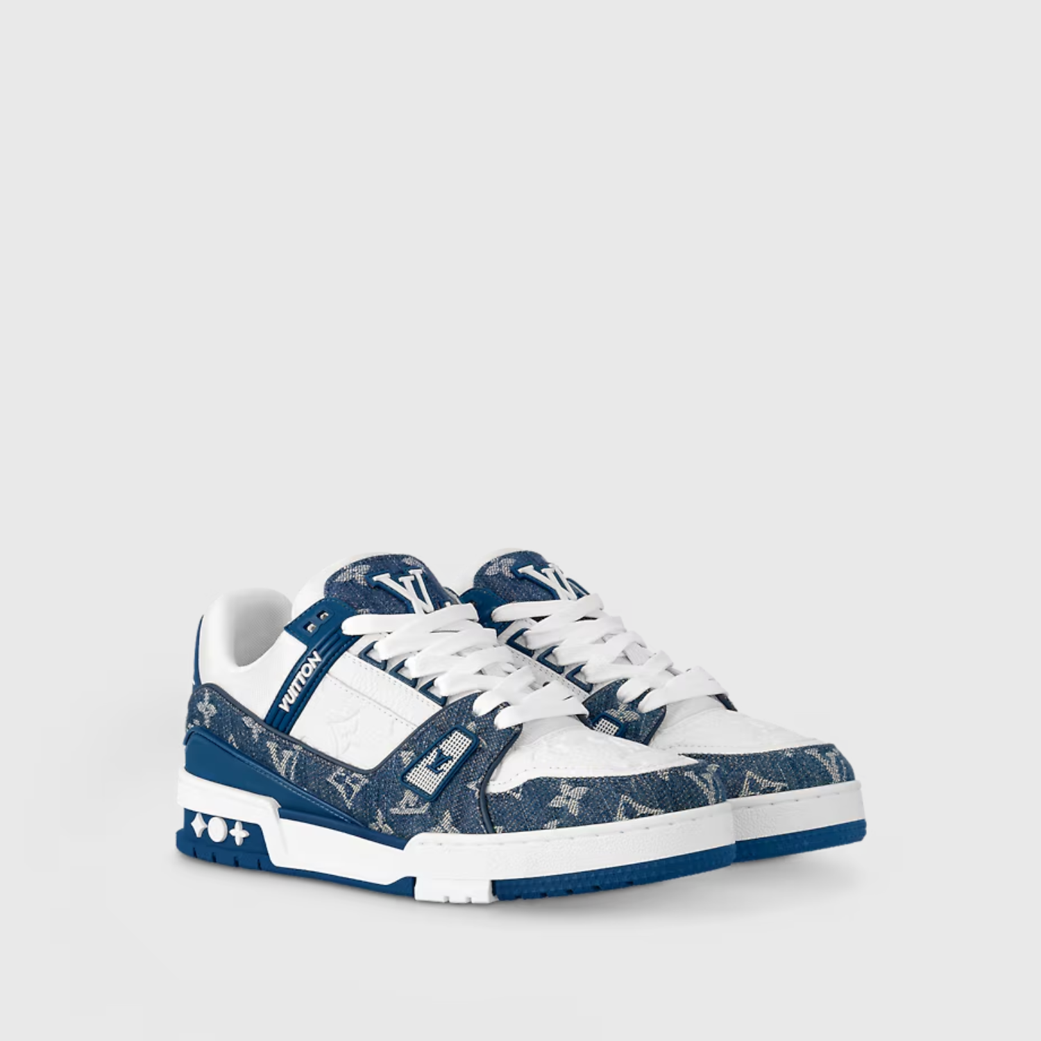 LV TRAINER SNEAKER, LIGHT BLUE