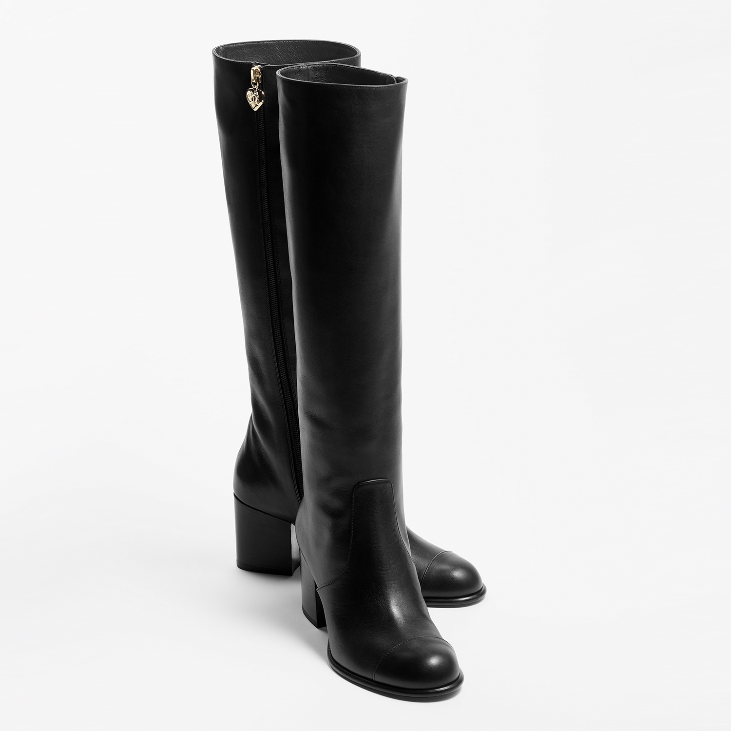 HIGH BOOTS, BLACK