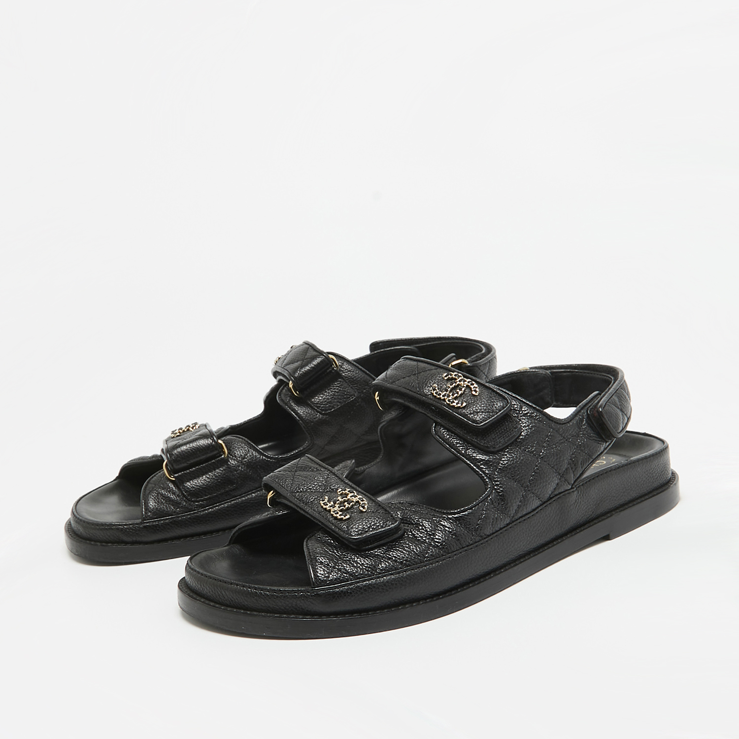 SANDAL, BLACK