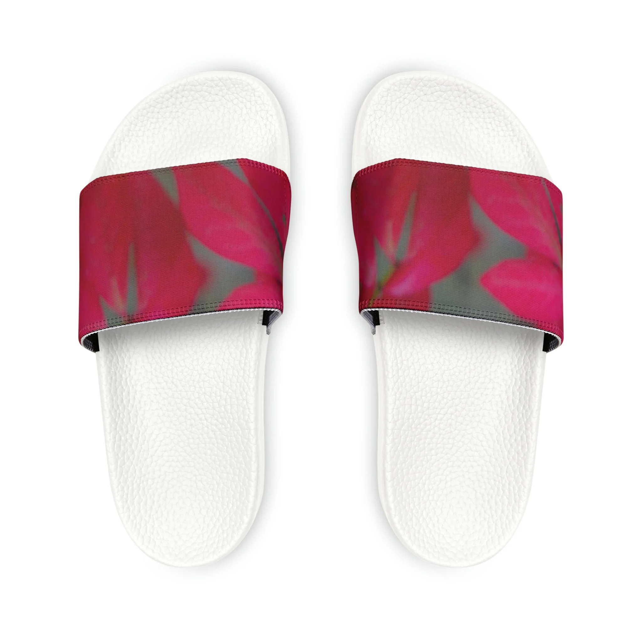 FLORAL WOMEN’S PU SLIDE SANDALS