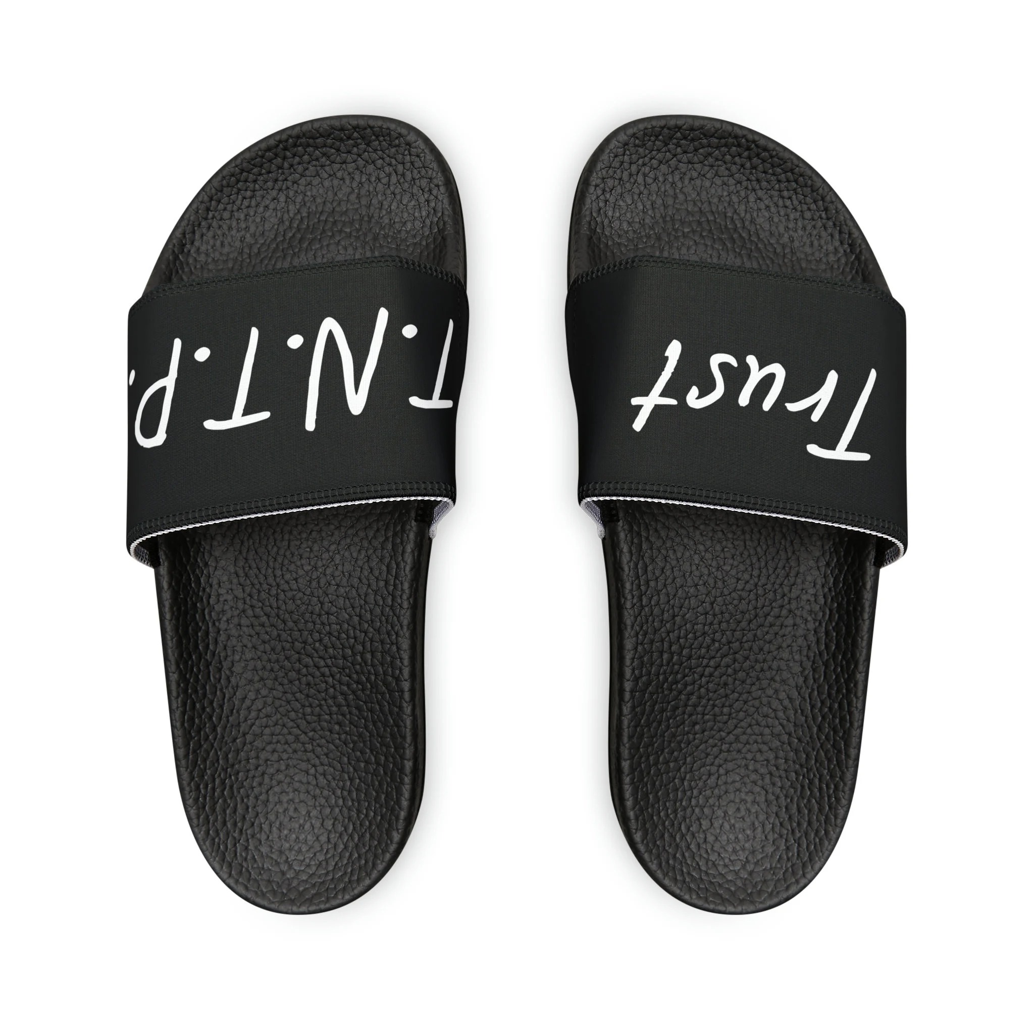 MEN’S PU SLIDE SANDALS