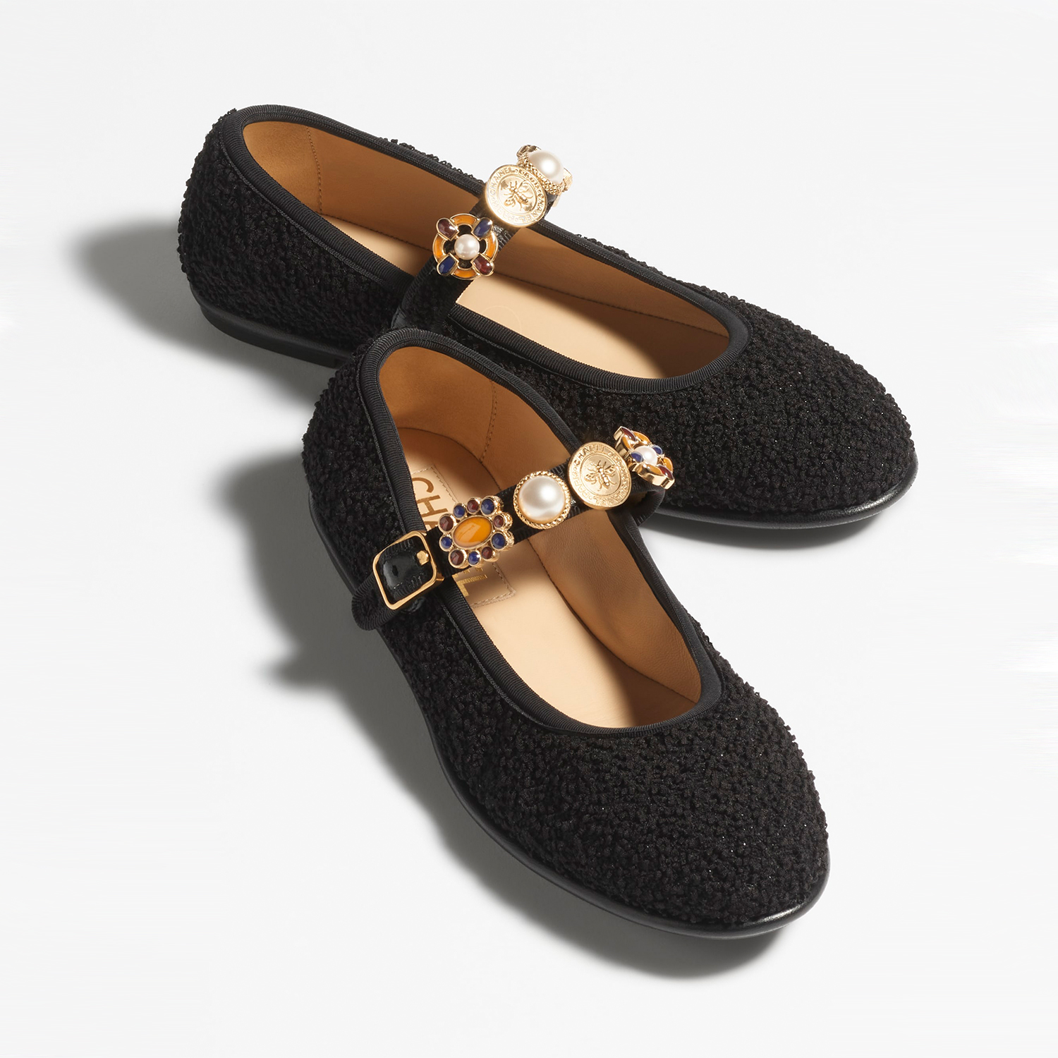 MARY JANES, BLACK